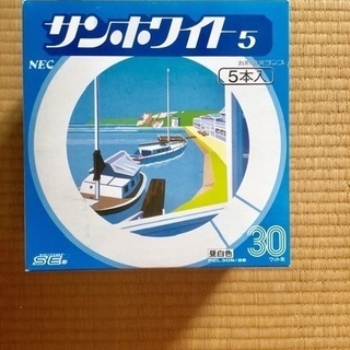円型の電灯菅