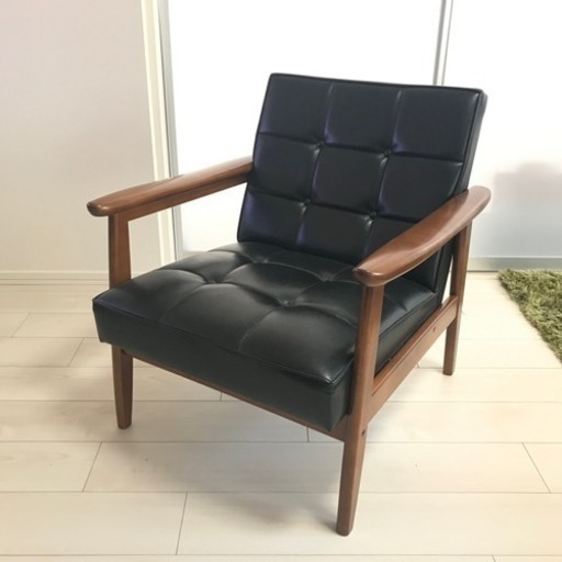 【美品】カリモク60 Kチェア 1シーター スタンダードブラック