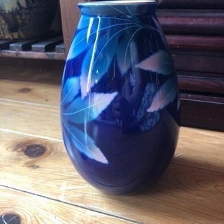 花瓶？壺？（もみじ）骨董 焼物