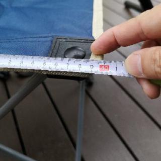 子供用 イス 青一脚 キャンプ用チェアー アウトドアにの画像