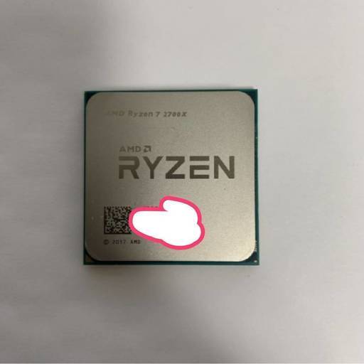 AMD CPU Ryzen 7 2700X CPUのみ
