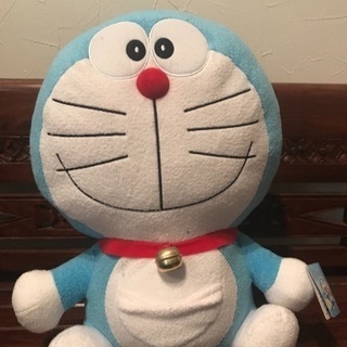 【32】【非売品】ドラえもん 特大サイズ さらふわぬいぐるみ　美品
