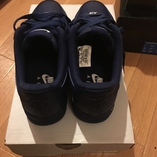 レア ナイキ エアフォース 1 24.5 ネイビー