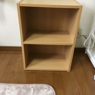 二段のカラーボックスです！