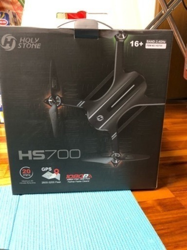  HOLY STONE HS700 ドローン ホーリーストーン 予備バッテリー2個 専用ポータブルバッグ