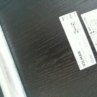 【無料】イケア IKEA ダイニングテーブル(Melltorp)と椅子(Vilmar)のセット　の画像