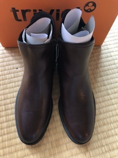 【新品未使用】yuriko matsumoto 本革サイドゴアショートブーツ