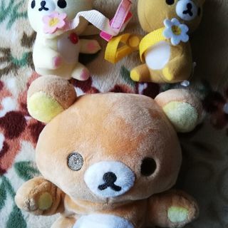 リラックマのぬいぐるみ