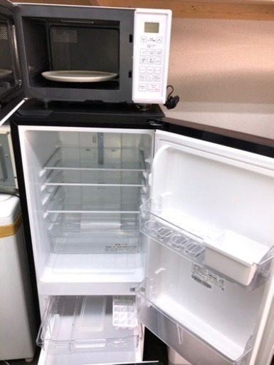 (年式良い)生活家電三点セット(冷蔵庫、電子レンジ、洗濯機)販売致します‼️