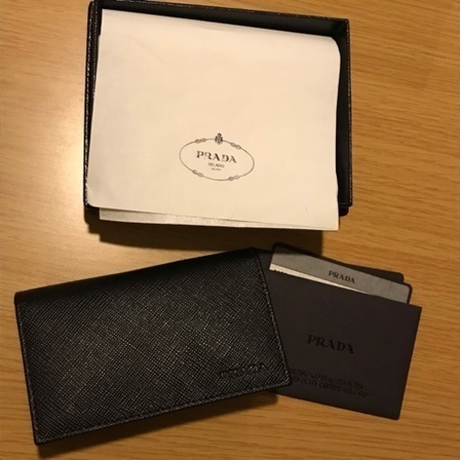 PRADA サフィアーノ 新品未使用 カードケース 名刺入れ