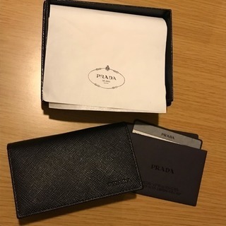 PRADA サフィアーノ 新品未使用 カードケース 名刺入れ