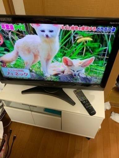 テレビ、 ブルーレイレコーダー、テレビ台のセット