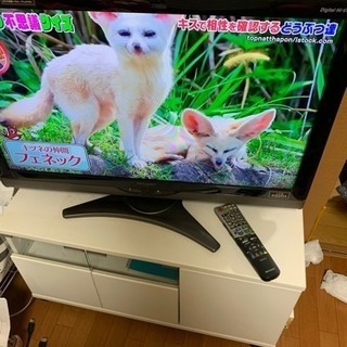 テレビ、 ブルーレイレコーダー、テレビ台のセット