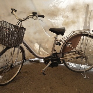  YA030505M　適正価格！中古電動アシスト自転車　ヤマハ　PAS　（2008）