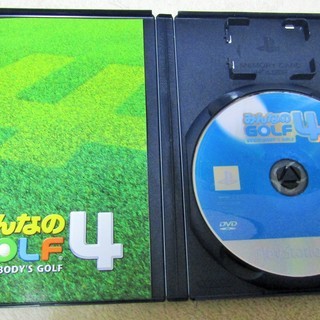 ☆PS2/みんなのGOLF 4 EVERYBODY’S GOLF◆大ヒットゴルフゲーム！史上最大のみんGOL登場の画像