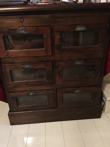 アジアン家具  引き出し