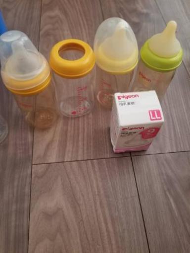 哺乳瓶など(乳首LLサイズ❌)となりました