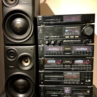Technics オーディオセット ST-X845 SB-CD650 スピーカ（名機