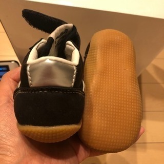 値下げ ミキハウス ダブルビー  靴12cm ほぼ未使用の画像