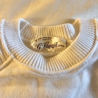 ブランド GUCCI グッチ コットンニットセーターの画像