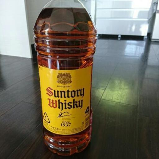 サントリー角4Lペットボトル