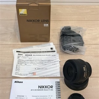 (ほぼ新品)Nikon AF-S DX NIKKOR 35mm ...