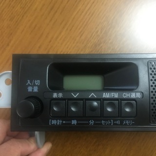 スズキキャリー（軽トラ）純正カーオディオ