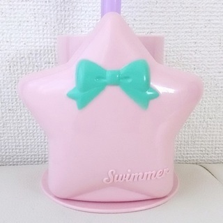 SWIMMER かわいいトイレブラシ ★ スイマー 掃除 トイレ掃除 ゆめかわの画像