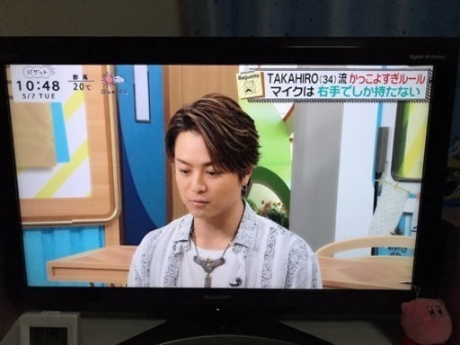 最大値下げSHARP ハイビジョンテレビ 新品同様綺麗なTV 32型 AQUOS