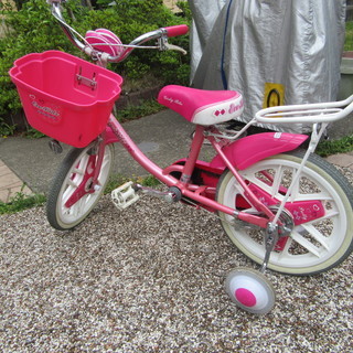 子供用自転車　ブリジストンエコキッズ16インチ(ピンク)の画像
