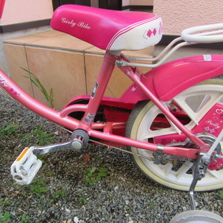 子供用自転車　ブリジストンエコキッズ16インチ(ピンク)の画像