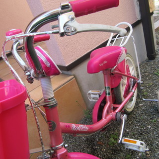 子供用自転車　ブリジストンエコキッズ16インチ(ピンク)の画像