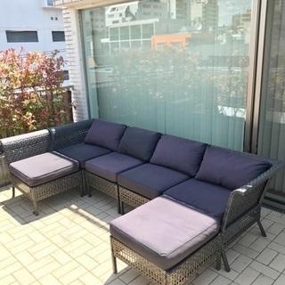 IKEA 屋外用 ソファ