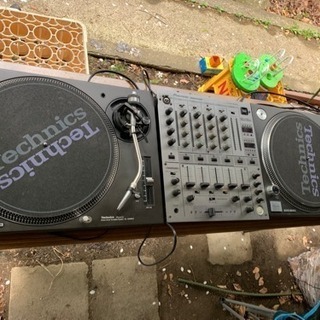 激安　DJ ターンテーブル ミキサーセット Technics SL-1200