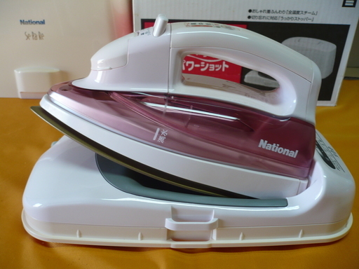 コードレススチームアイロン　ナショナル　NI-L61-P 未使用保管品