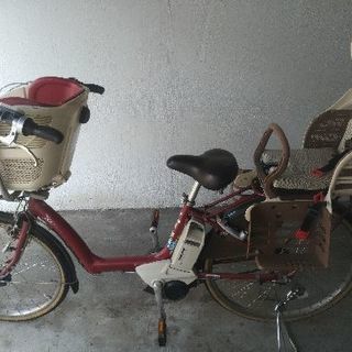 決まりました！前後子乗せシート付き☆電動自転車アンジェリーノ　assistaDX