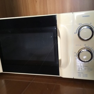 電子レンジ 2009製 ツインバード DR-4215 60hz 千円の画像