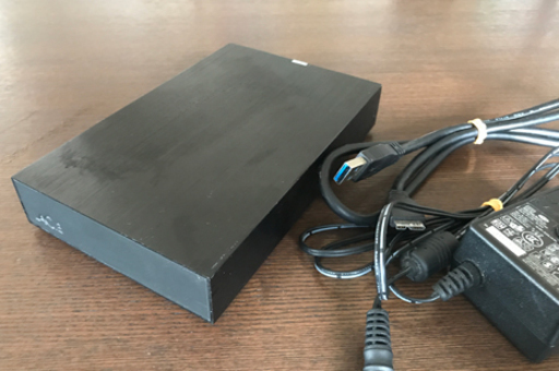LaCie 2TB外付けハードディスク