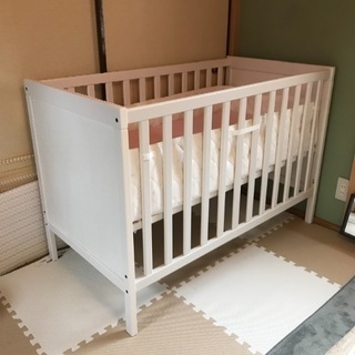 ☆値下☆IKEA ベビーベッド セットで、すぐ使えます。
