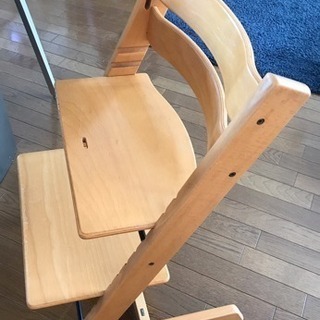 値下げしました！ STOKKE. TRIPP TRAPP 子供用ハイチェアーの画像