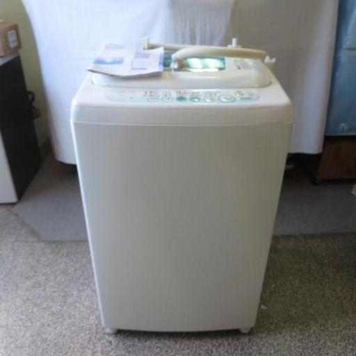945-2 TOSHIBA 洗濯機 5kg AW-50GE（W）作業着/作業場/事務所/工場等