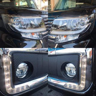 ダイハツ タントカスタム 走行43500㎞　車検33．2月の画像