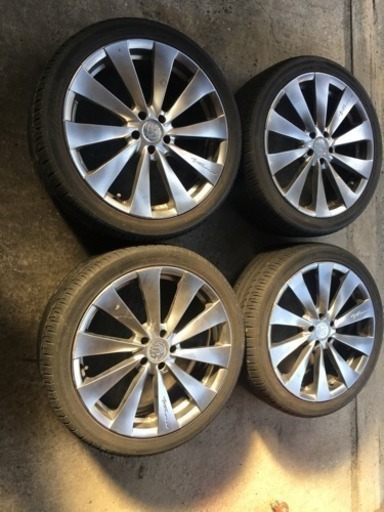 RAYS 5穴PCD100 アルミホイール