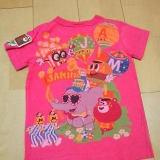中古デコレーションパレードＴシャツ110ピンクJAM


