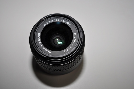 NIKON DX VR 標準ズームレンズ AF-S NIKKOR 18-55mm 1:3.5-5.6G VRⅡ中古品