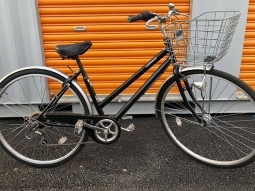 ★激安★【美品】ギア6段  オートライト 中古自転車 27インチ   軽整備済み　　鍵新品　防犯登録    ママチャリ