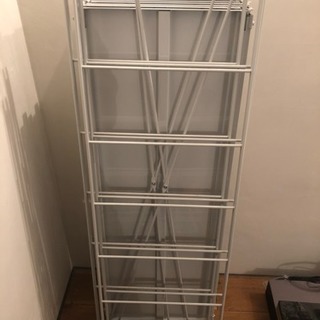 引取限定 無印良品 スチールユニットシェルフ セット / 棚x6...