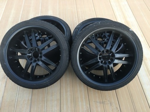 4本セット 245/35ZR20 バリ山20x8.5J