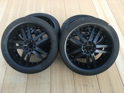 4本セット 245/35ZR20 バリ山20x8.5J