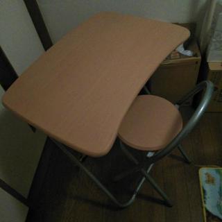 決まりました!折りたたみ机椅子セット　5/20まで